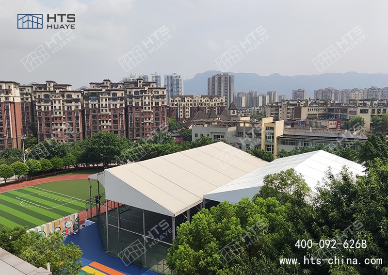 體育訓(xùn)練大棚短期內(nèi)就可以投入使用，解決時(shí)間問題