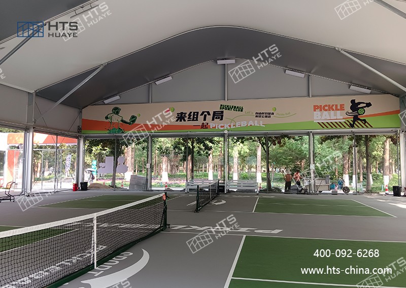當潮流匹克球遇上鋁合金篷房，碰撞出運動新活力！